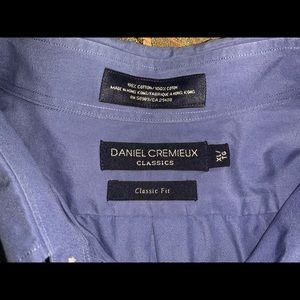 Daniel Cremieux Navy Blue Dress Shirt